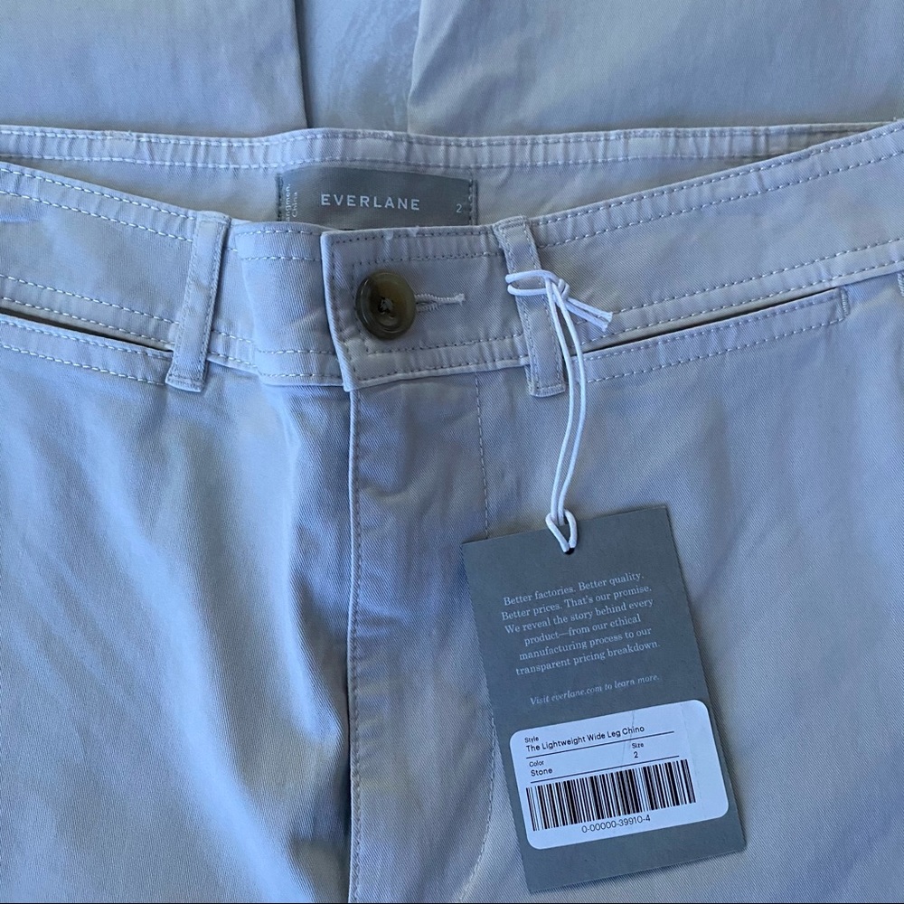 Everlane Wide-Leg Crop Chino - Picture 11 of 11